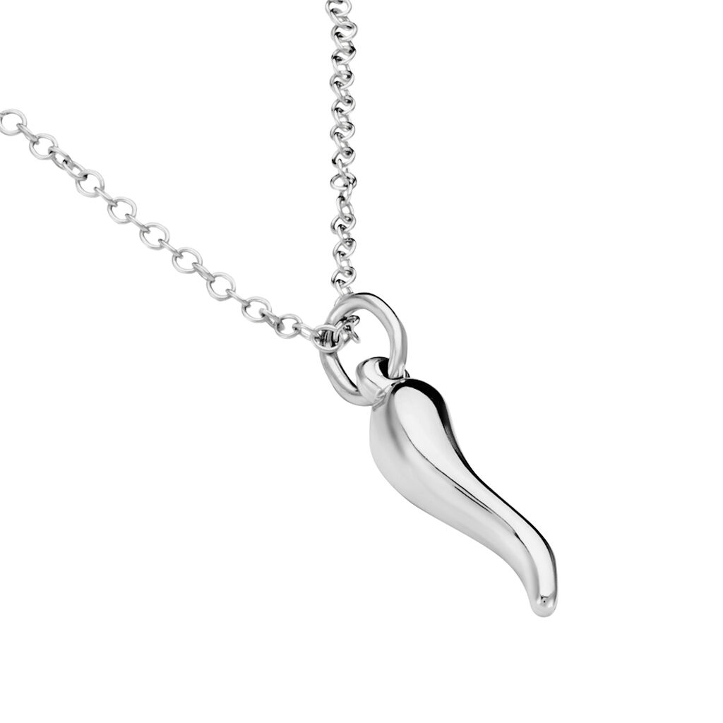 Collier Cornucopia Argent Blanc - Sautoirs Femme | Histoire d&rsquo;Or