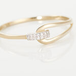 Bague Cyranna Or Jaune Diamant - Bagues avec pierre Femme | Histoire d&rsquo;Or