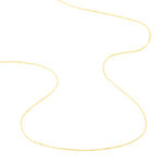 Cha&icirc;ne Igoa Maille For&ccedil;at Diamantee Or Jaune - Chaines Famille | Histoire d&rsquo;Or