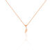 Charms Hedy Or Rose - Pendentifs Plume Femme | Histoire d’Or
