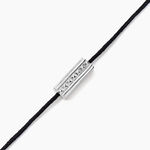 Bracelet Silva Argent Blanc - Bracelets cordon Homme | Histoire d&rsquo;Or