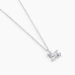 Collier Amalthee Argent Blanc Oxyde De Zirconium - Colliers Zodiaque Femme | Histoire d&rsquo;Or