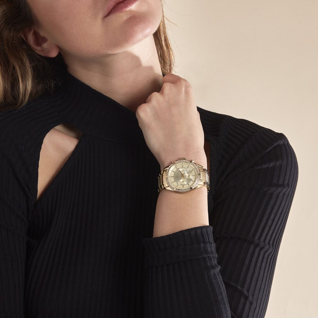 Montre Tommy Hilfiger Doré - Montres Femme | Histoire d’Or