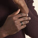 Bague Phebus Him Cosme Acier Noir - Bagues fantaisie Homme | Histoire d’Or