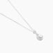 Collier Or Blanc Uxellus Oxyde De Zirconium - Colliers Femme | Histoire d’Or