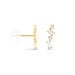 Boucles D'oreilles Puces Renita Or Jaune Oxyde De Zirconium - Clous d'oreilles Femme | Histoire d’Or