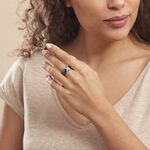 Bague Ceramique X Argent Blanc Oxyde De Zirconium Et C&eacute;ramique - Bagues solitaires Femme | Histoire d&rsquo;Or