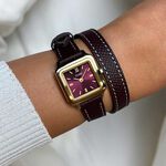 Montre Cluse Gracieuse Mini Bordeaux - Montres Femme | Histoire d&rsquo;Or