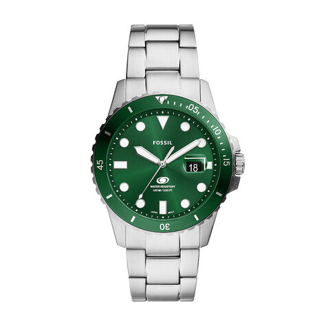 Montre Fossil Blue Dive Vert - Montres Homme | Histoire d’Or