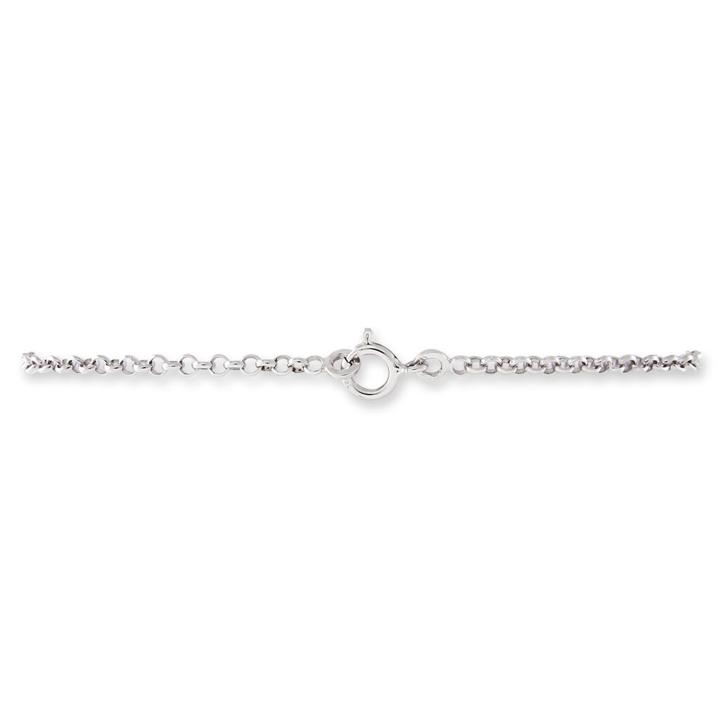 Bracelet Ble Argent Blanc Oxyde De Zirconium - Bracelets Femme | Histoire d’Or