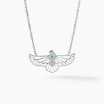 Collier Aviana Argent Blanc Oxyde De Zirconium - Colliers fantaisie Femme | Histoire d&rsquo;Or