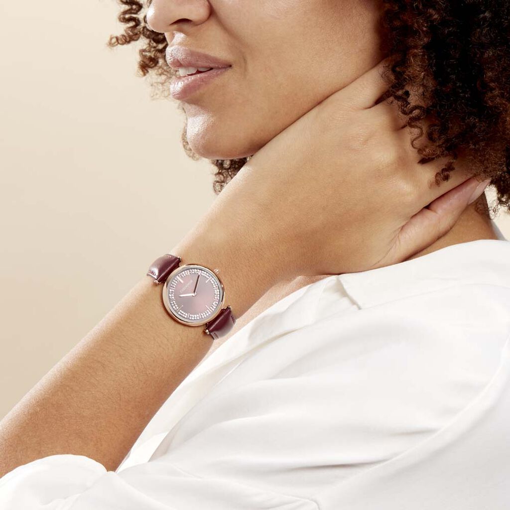 Montre Codhor Nidia Bordeaux - Montres Femme | Histoire d’Or