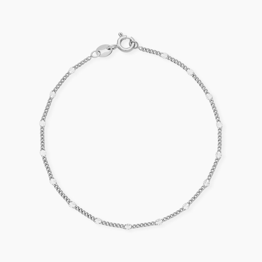 Bracelet Tessie Argent Blanc - Bijoux sans pierre Femme | Histoire d&rsquo;Or