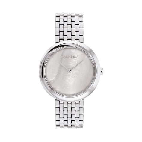 Montre Calvin Klein Twisted Bezel Gris - Montres Femme | Histoire d&rsquo;Or