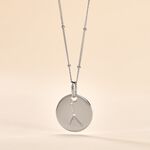 Collier Astr Argent Oxydes De Zirconium - Colliers Zodiaque Femme | Histoire d&rsquo;Or