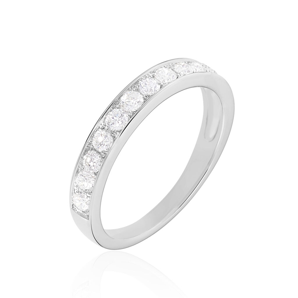 Alliance Valentina Or Blanc Diamant - Alliances Femme | Histoire d’Or