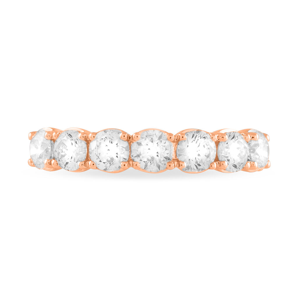 Alliance Eloise Or Rose Diamant - Alliances Femme | Histoire d’Or