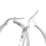 Cr&eacute;oles Silla Or Blanc - Boucles d'oreilles cr&eacute;oles Femme | Histoire d&rsquo;Or