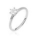 Bague Solitaire Ibtisem Or Blanc Diamant - Bagues solitaires Femme | Histoire d’Or