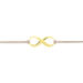 Bracelet Infini Or Jaune - Bracelets cordon Femme | Histoire d’Or