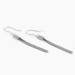 Boucles D'oreilles Pendantes Amaryllis Argent Blanc - Boucles d'oreilles fantaisie Femme | Histoire d&rsquo;Or