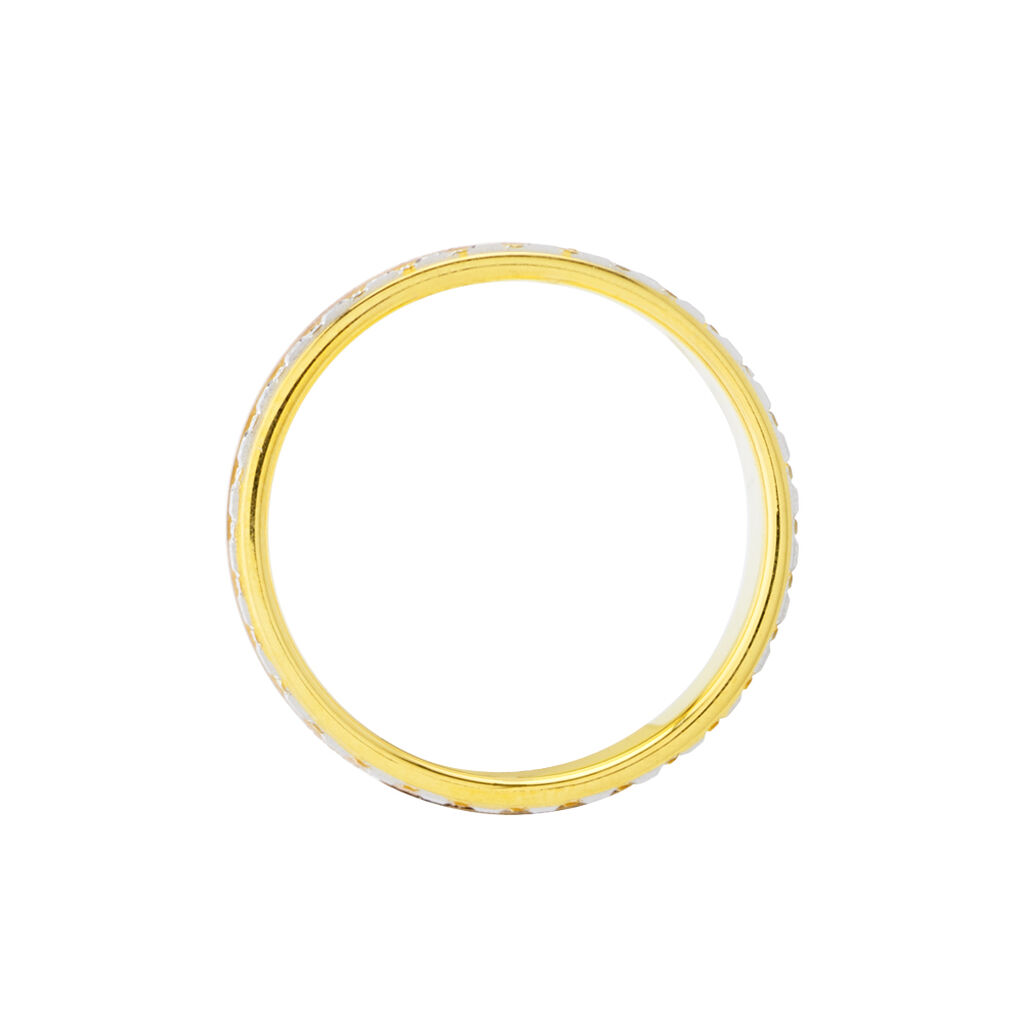 Alliance Triade Ruban Plat Or Tricolore - Alliances Famille | Histoire d&rsquo;Or