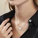 Collier Argent Blanc Ikaria Nacre - Colliers Coeur Femme | Histoire d’Or