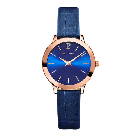 Montre Pierre Lannier Justine Bleu - Montres Femme | Histoire d’Or