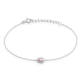 Bracelet Argent Blanc Tania Oxydes De Zirconium - Bracelets fantaisie Femme | Histoire d’Or