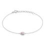 Bracelet Argent Blanc Tania Oxydes De Zirconium