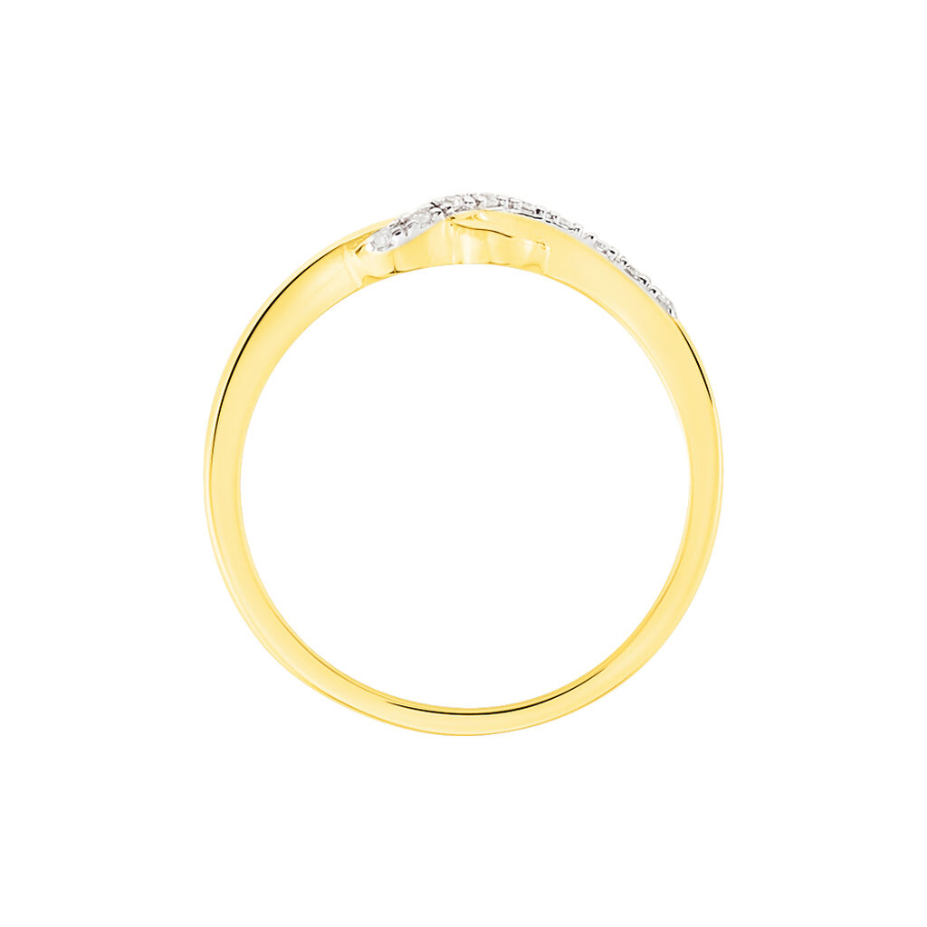 Bague Mona-lisa Or Jaune Diamant - Bagues avec pierre Femme | Histoire d’Or