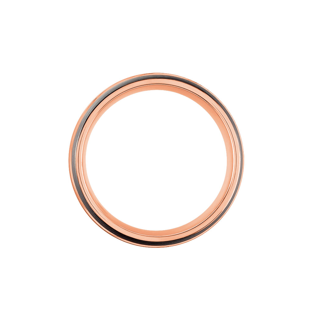 Bague Acier Rose - Bagues fantaisie Homme | Histoire d&rsquo;Or