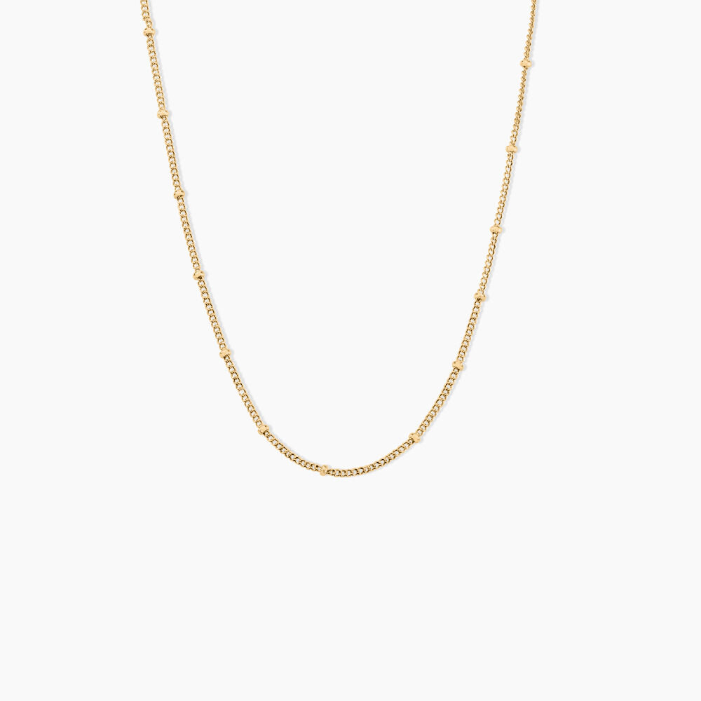 collier gourmette femme