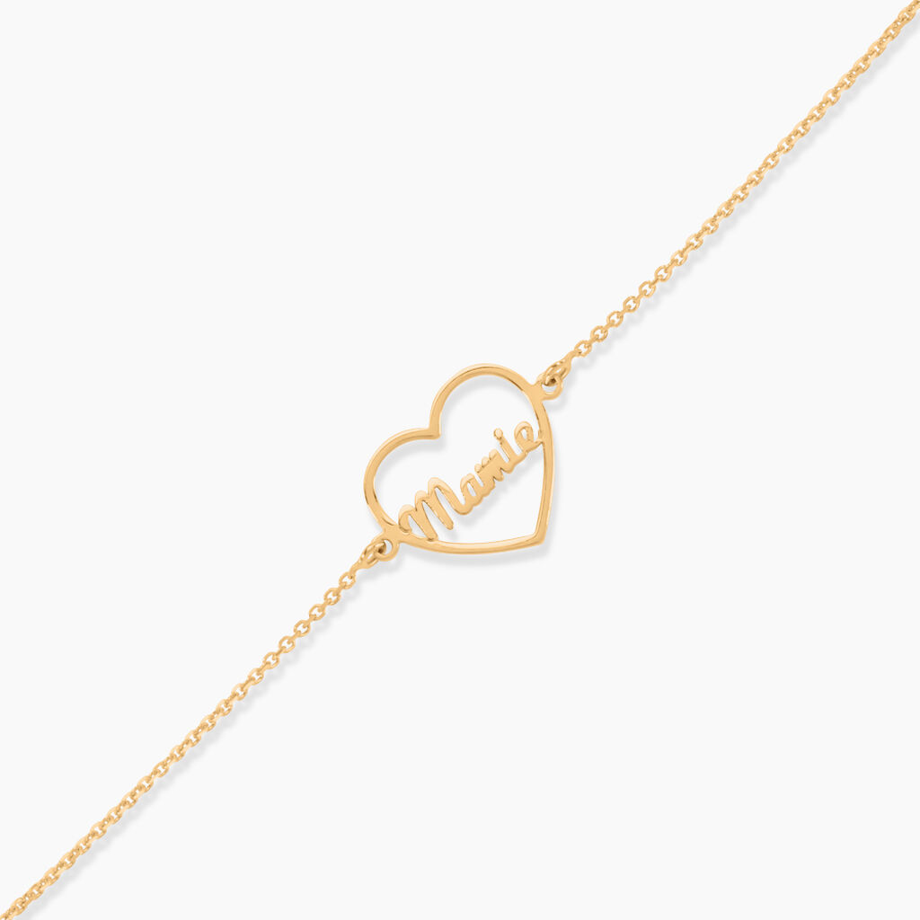 Bracelet Nannie Or Jaune - F&ecirc;te des m&egrave;res Femme | Histoire d&rsquo;Or