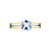 Bague Sidoine Or Bicolore Topaze - Bagues solitaires Femme | Histoire d’Or