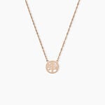 Collier Ieva Argent Rose - Colliers fantaisie Femme | Histoire d&rsquo;Or