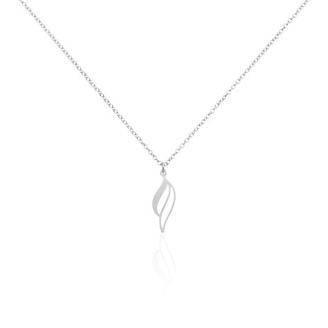 Collier Argent Blanc Prudent - Colliers fantaisie Femme | Histoire d’Or