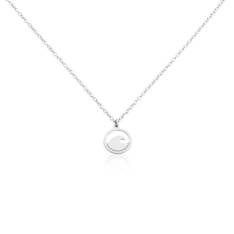 Collier Hawai Argent Blanc - Colliers fantaisie Femme | Histoire d&rsquo;Or