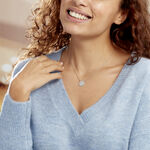Collier Vinia Argent Blanc - Colliers fantaisie Femme | Histoire d&rsquo;Or