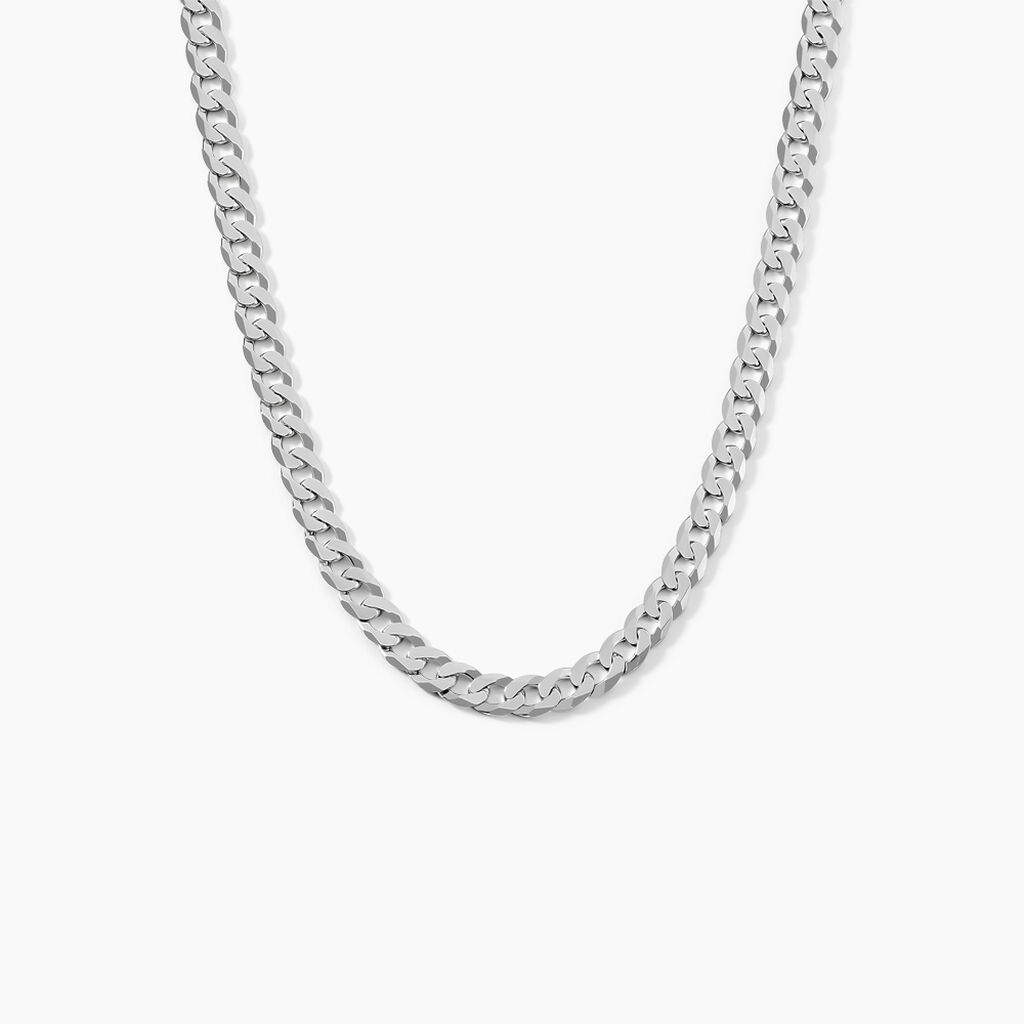 Collier Casper Argent Blanc - Chaines Homme | Histoire d’Or