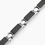 Bracelet Arnaud Acier Blanc - Bijoux sans pierre Homme | Histoire d&rsquo;Or