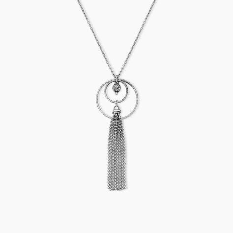 Collier Argent Blanc - Colliers fantaisie Femme | Histoire d&rsquo;Or