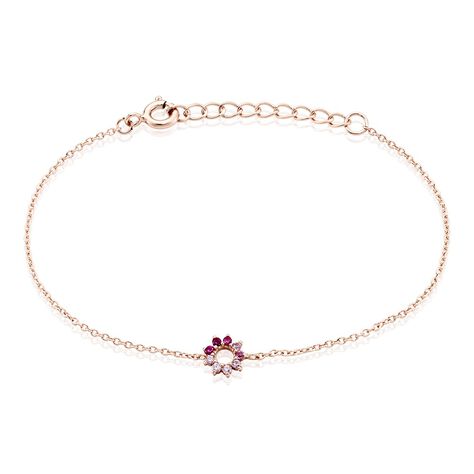 Bracelet Pavel Argent Rose Oxyde De Zirconium - Bracelets Femme | Histoire d’Or