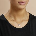 Collier Laetizia Clara Argent Blanc Oxyde De Zirconium - Colliers fantaisie Femme | Histoire d&rsquo;Or