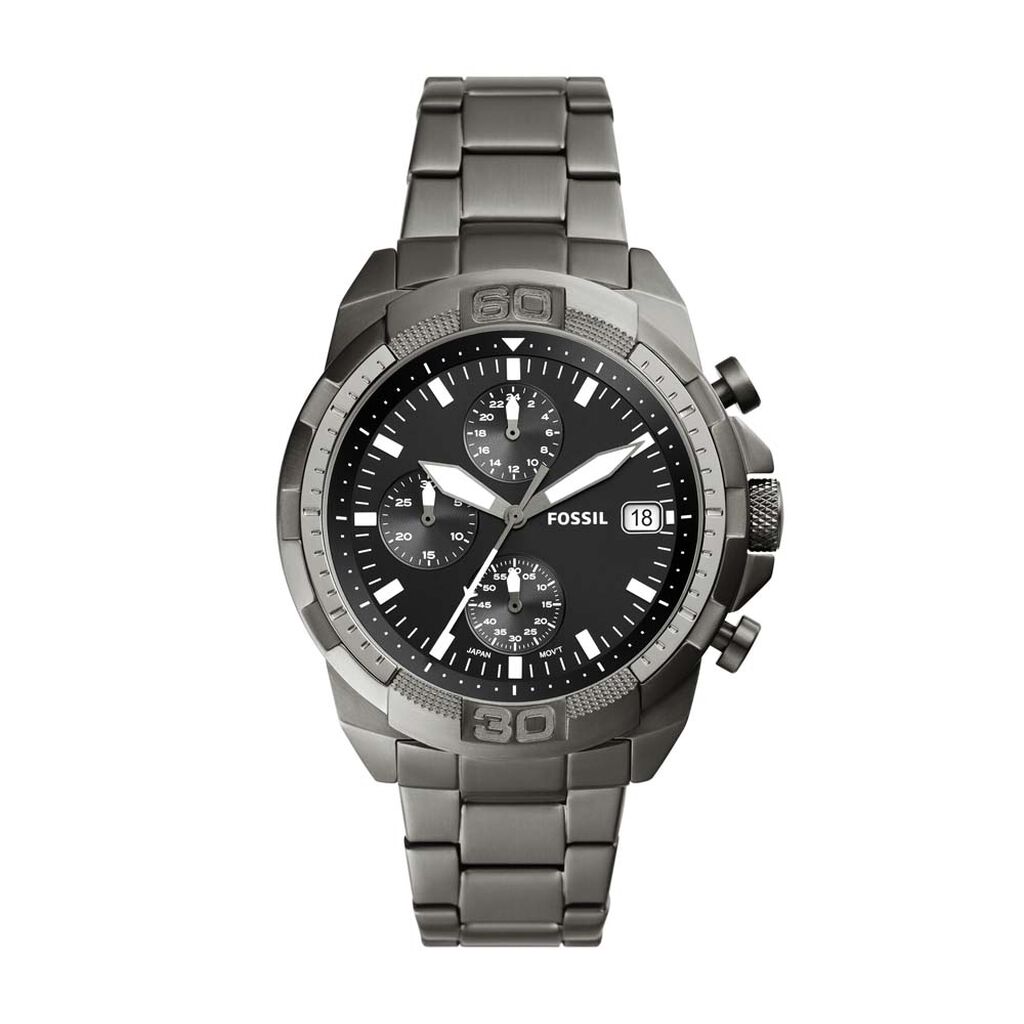 Montre Fossil Bronson 44 Noir - Montres Homme | Histoire d’Or