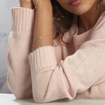 Bracelet Auxana Argent Blanc Oxyde De Zirconium - Bracelets Femme | Histoire d&rsquo;Or