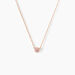 Collier Auxana Argent Rose Oxyde De Zirconium - Colliers fantaisie Femme | Histoire d’Or