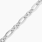Bracelet Maille Camiorica Argent Blanc - Bracelets cha&icirc;ne Femme | Histoire d&rsquo;Or