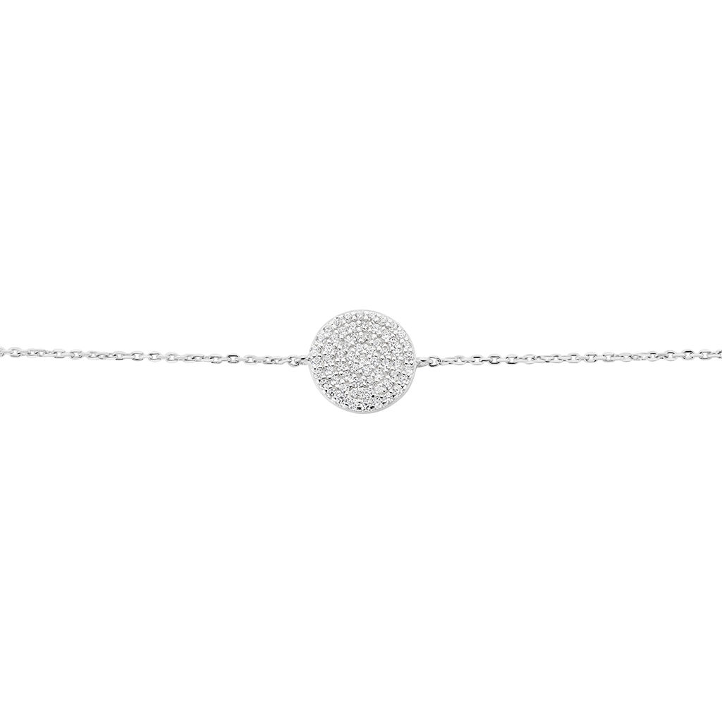 Bracelet Angeles Argent Blanc Oxyde De Zirconium - Bracelets Femme | Histoire d’Or