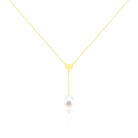 Collier Kandida Or Jaune Perle De Culture - Colliers Femme | Histoire d’Or
